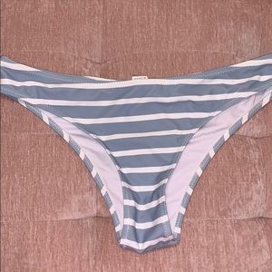 Blue/White Stripe Bikini Bottoms!